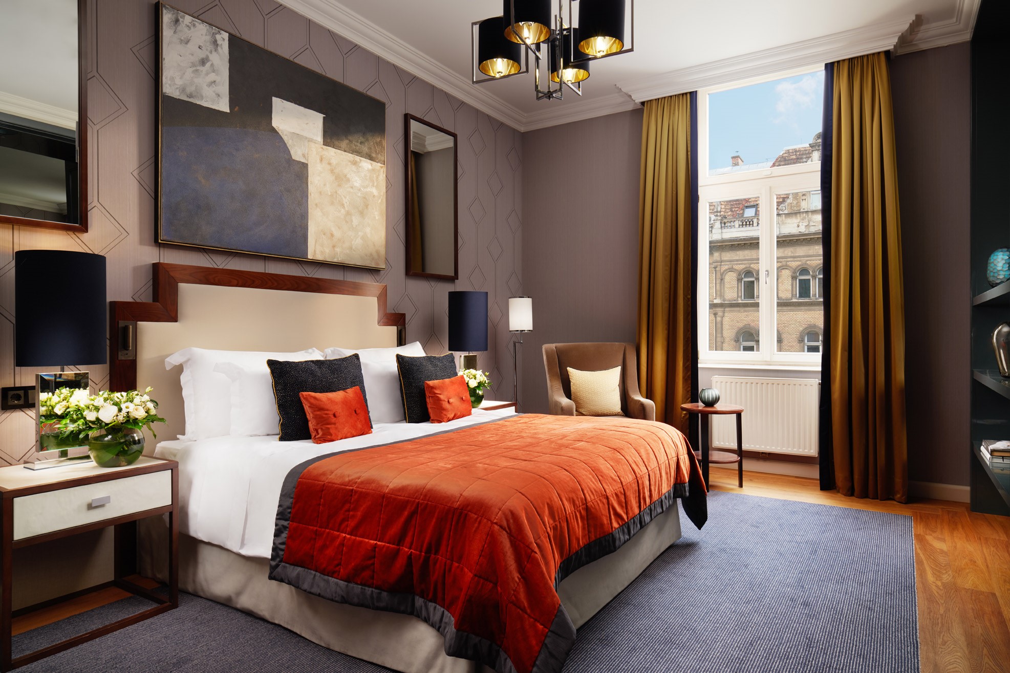 corinthia budapest executive suite bedroom
